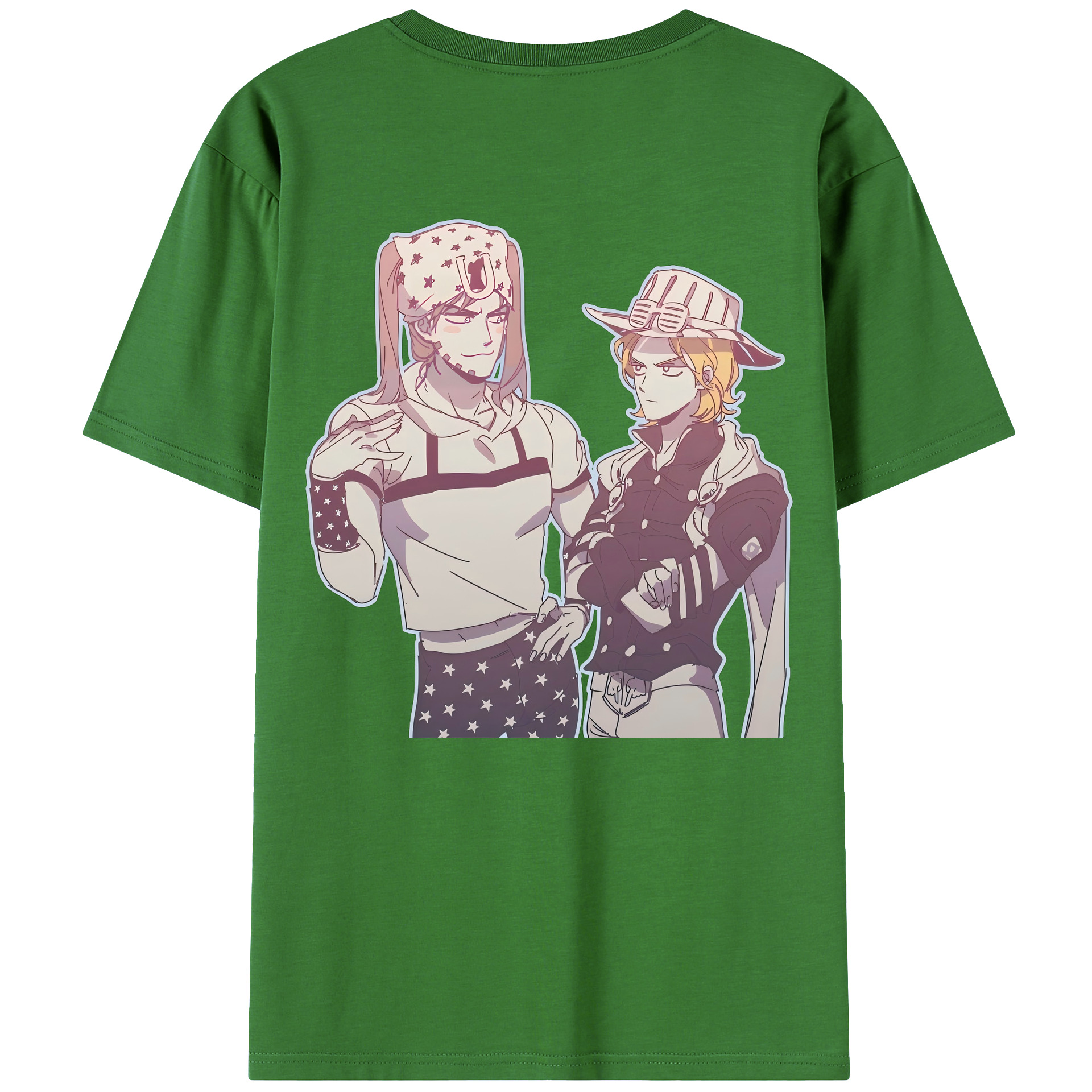 （画像用） ジョジョの奇妙な冒険 JoJo's Bizarre Adventure レディース半袖Tシャツ(バックプリント)